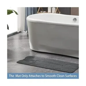 Webos Tapete de bañera antideslizante tapete de baño de_6