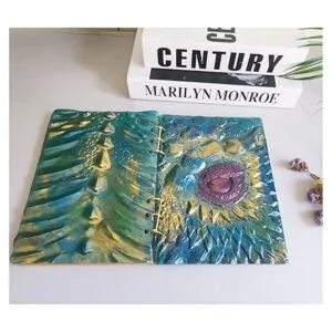1 juego de moldes de resina para cuaderno con cubierta de_3