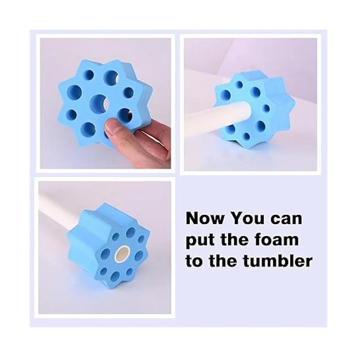 Juego de espuma de Cup Turner 10 unidades de 5 tamaños_3