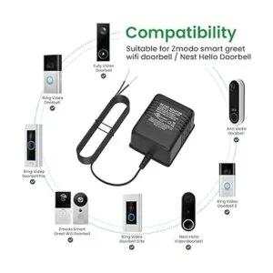 XXSZHY 18V Power Adapter for Video Doorbell Power Supply_2