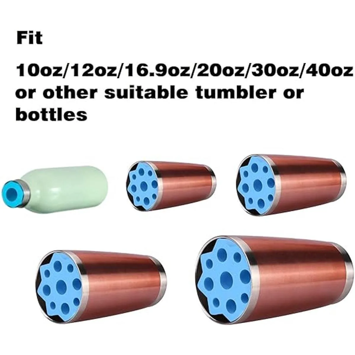 Juego de espuma de Cup Turner 10 unidades de 5 tamaños_5