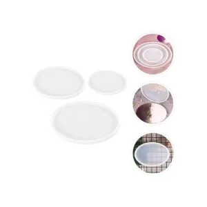 Artibetter Molde de resina de silicona para bandeja de_5