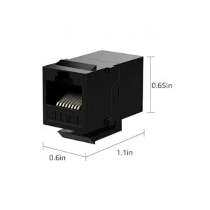Rj45 Acoplador Cat6 Keystone Jack Acoplador en línea_2