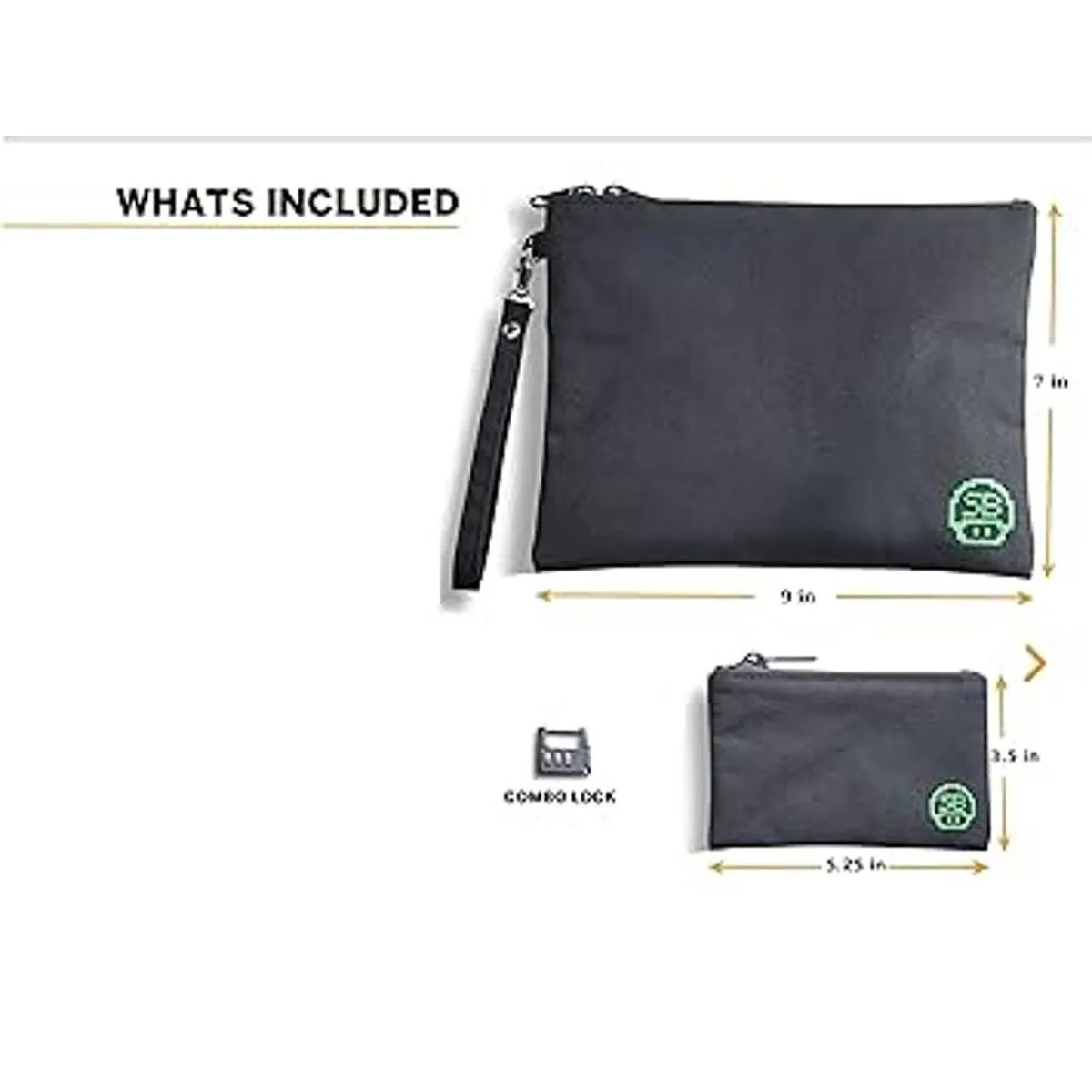 Stash Bros Bolsa a prueba de olores contenedor y_6