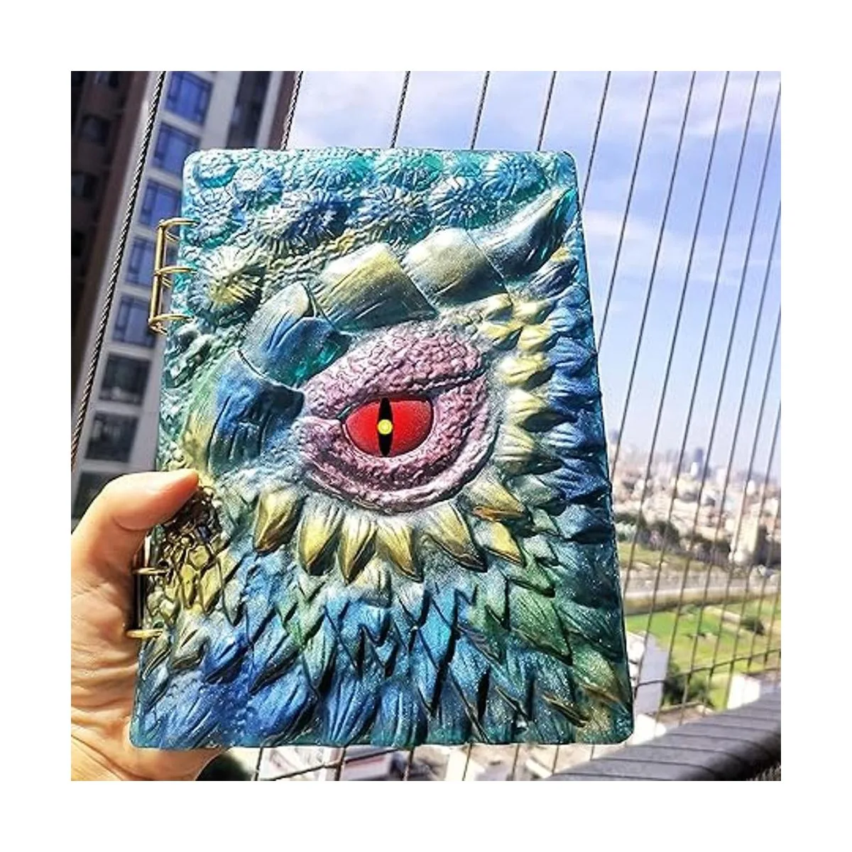 1 juego de moldes de resina para cuaderno con cubierta de_5