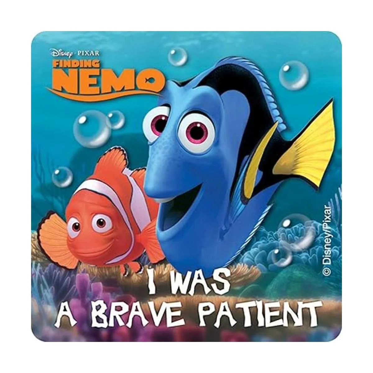 Disney Finding Nemo médica pegatinas 100 por paquete_2