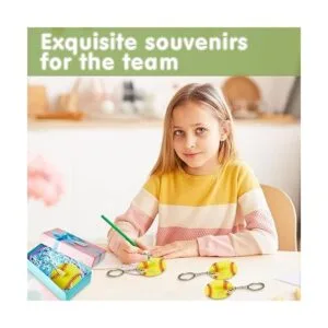 20 llaveros de acrílico de béisbol de sóftbol en blanco_6