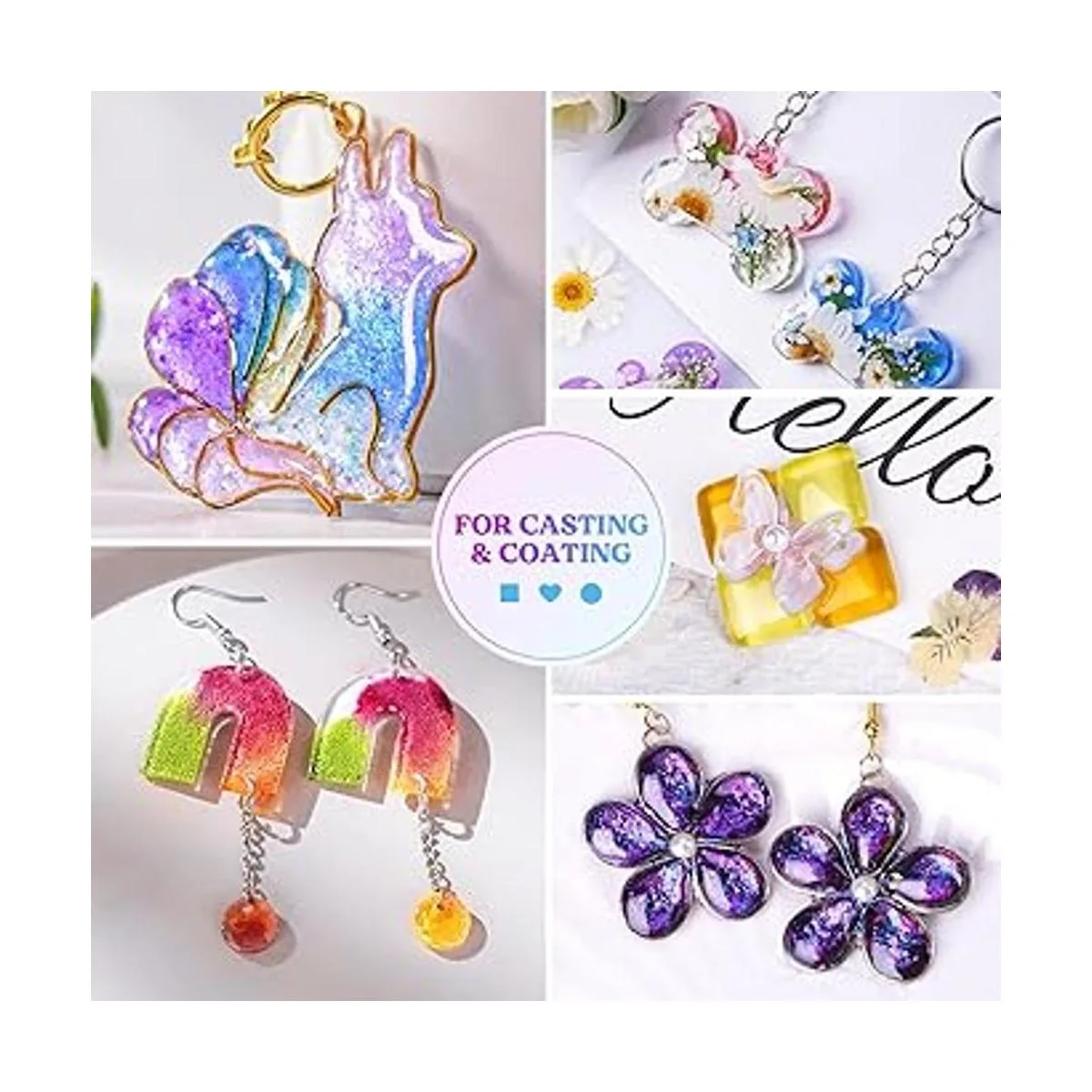 LETS RESIN Resina UV 7.05 oz de resina epoxi_5