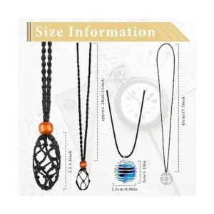 66 piezas de soporte de piedra vacía de cuarzo cordón de_2