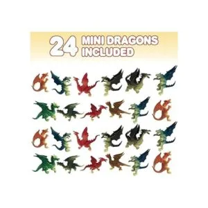 ArtCreativity Mini dragones paquete de 24 diseños_2