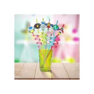 Pajitas para el espacio exterior recuerdos de fiesta para_2