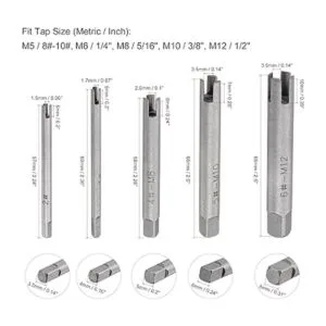 uxcell Juego de extractores de grifo M5M12 81012_2