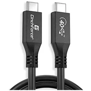 CinchForce Cable USB4 CtoC certificado USBIF Soporta_1