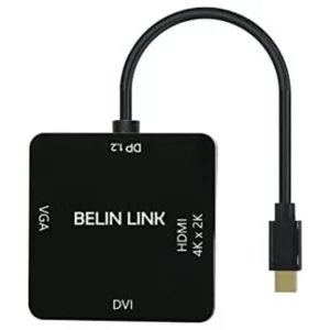 Mini DP to HDMI VGA DVI AdapterMini DisplayPort to VGA_1