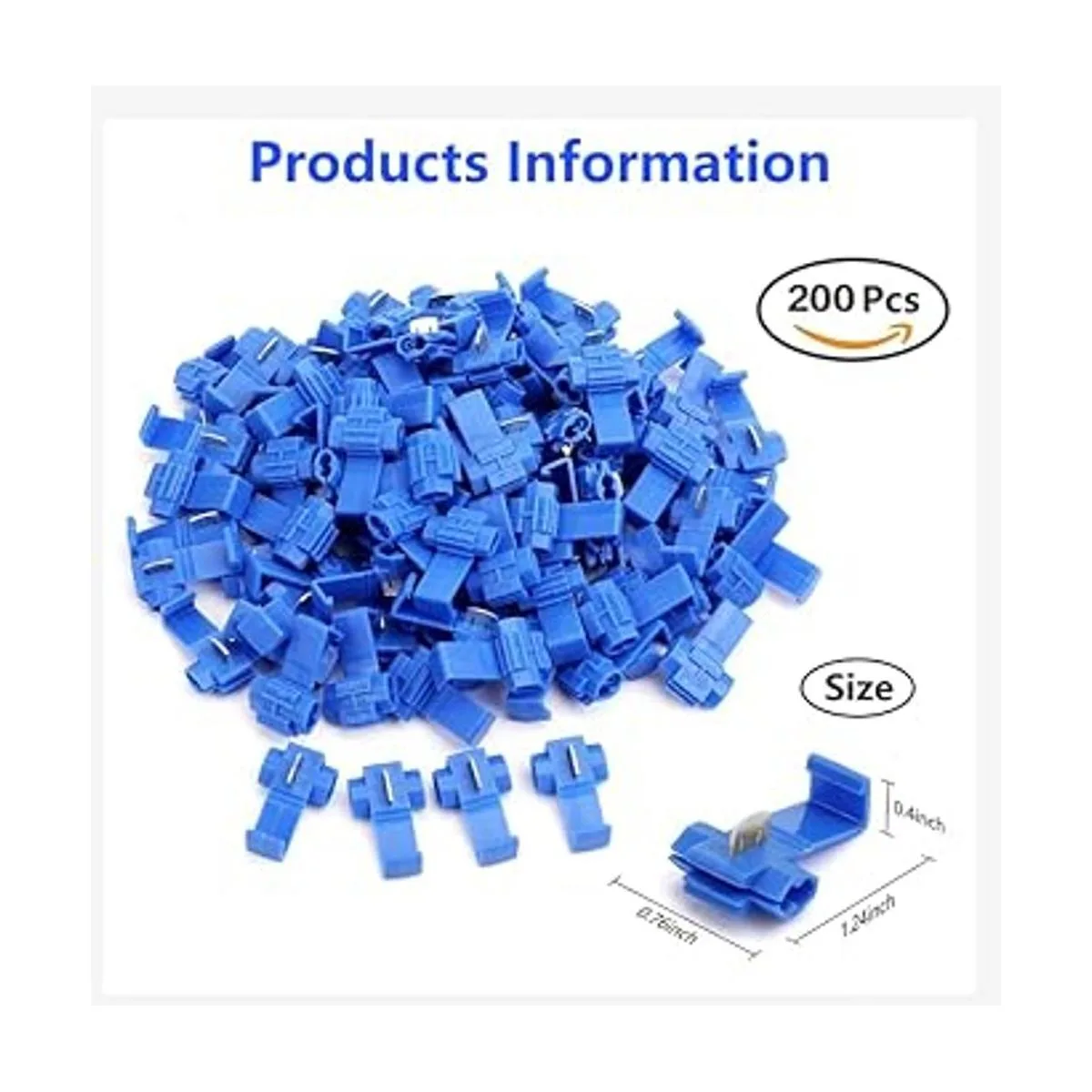 200 conectores de alambre de empalme rápido sin soldadura_7