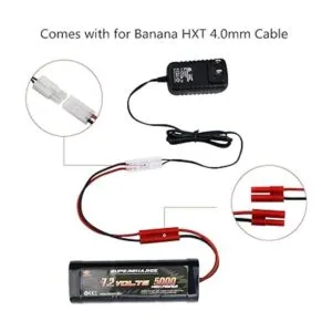 Melasta Cargador de batería de coche RC de 7.2 V 9.6 V 8.4_3