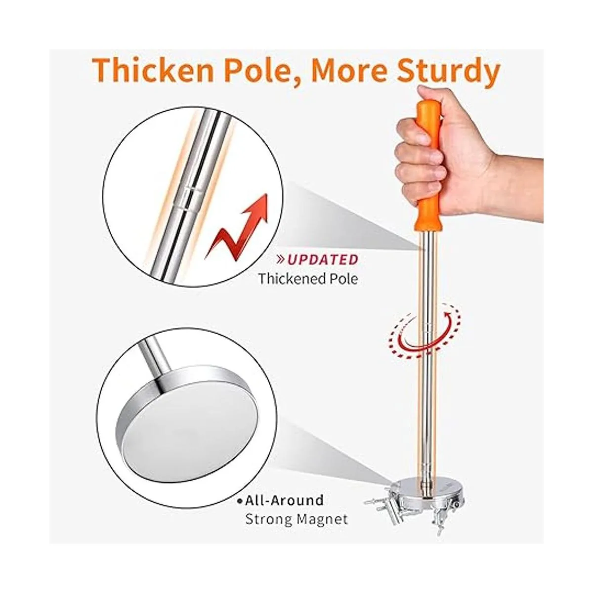 Rechabite Herramienta de recogida telescópica de_2