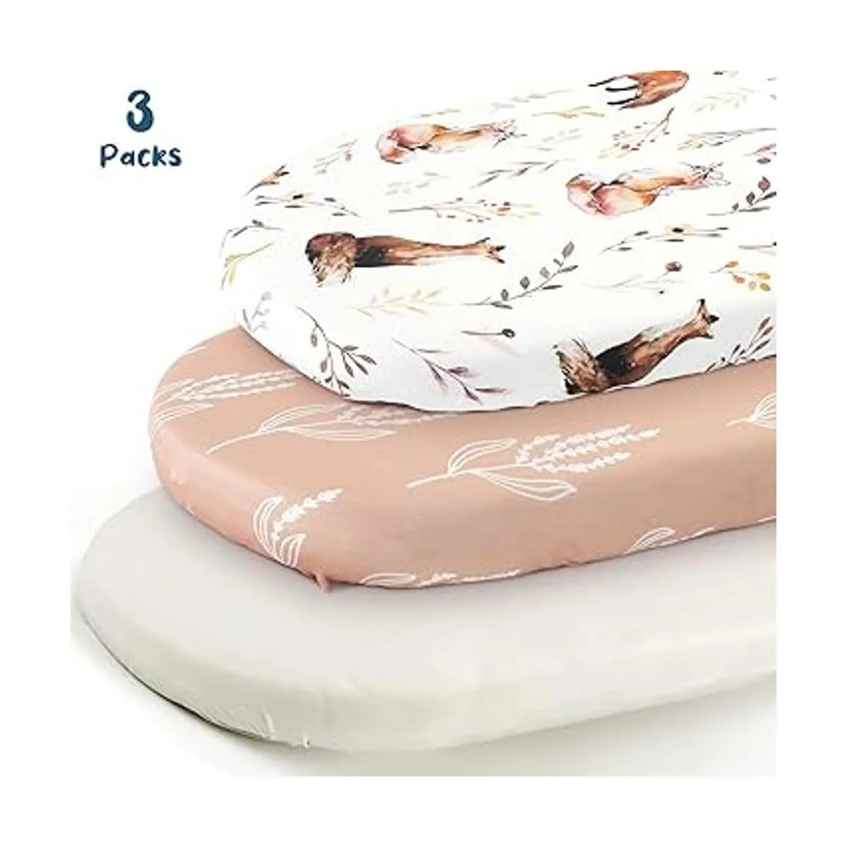 GRSSDER Juego de sábanas elásticas ultra suaves para_2