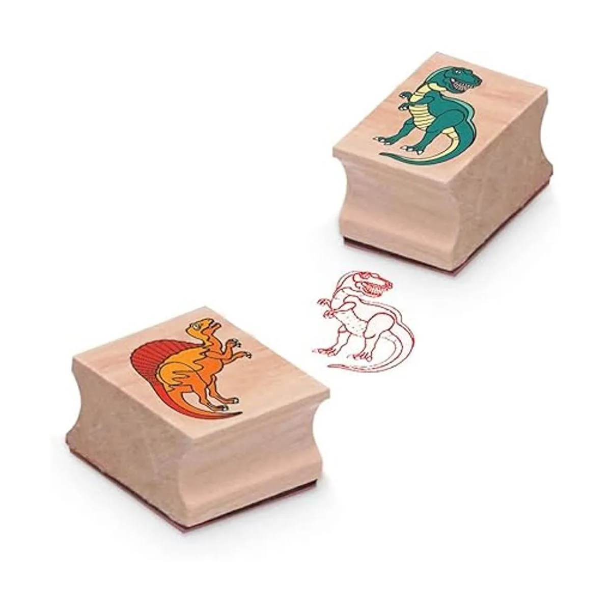Melissa Doug Juego de sellos de madera dinosaurios 8_4