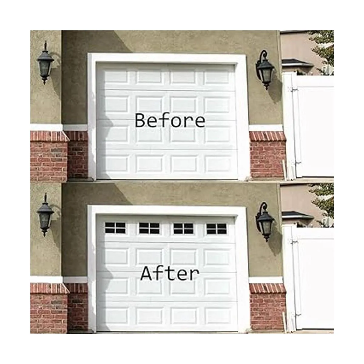 16 paneles magnéticos de 6 x 4 pulgadas para puerta de_3