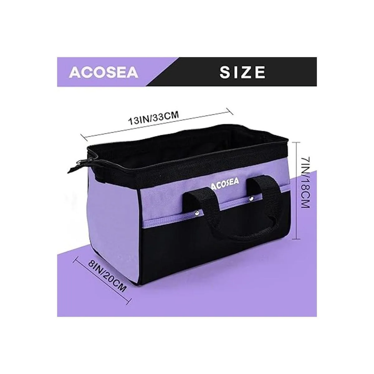 ACOSEA Bolsa de herramientas de 13 pulgadas de ancho_2