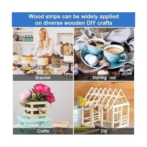 222 tiras de madera balsa cuadradas de madera de 18_6