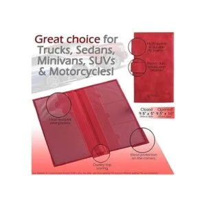 Soporte para tarjetas de registro y seguro de automóvil_5