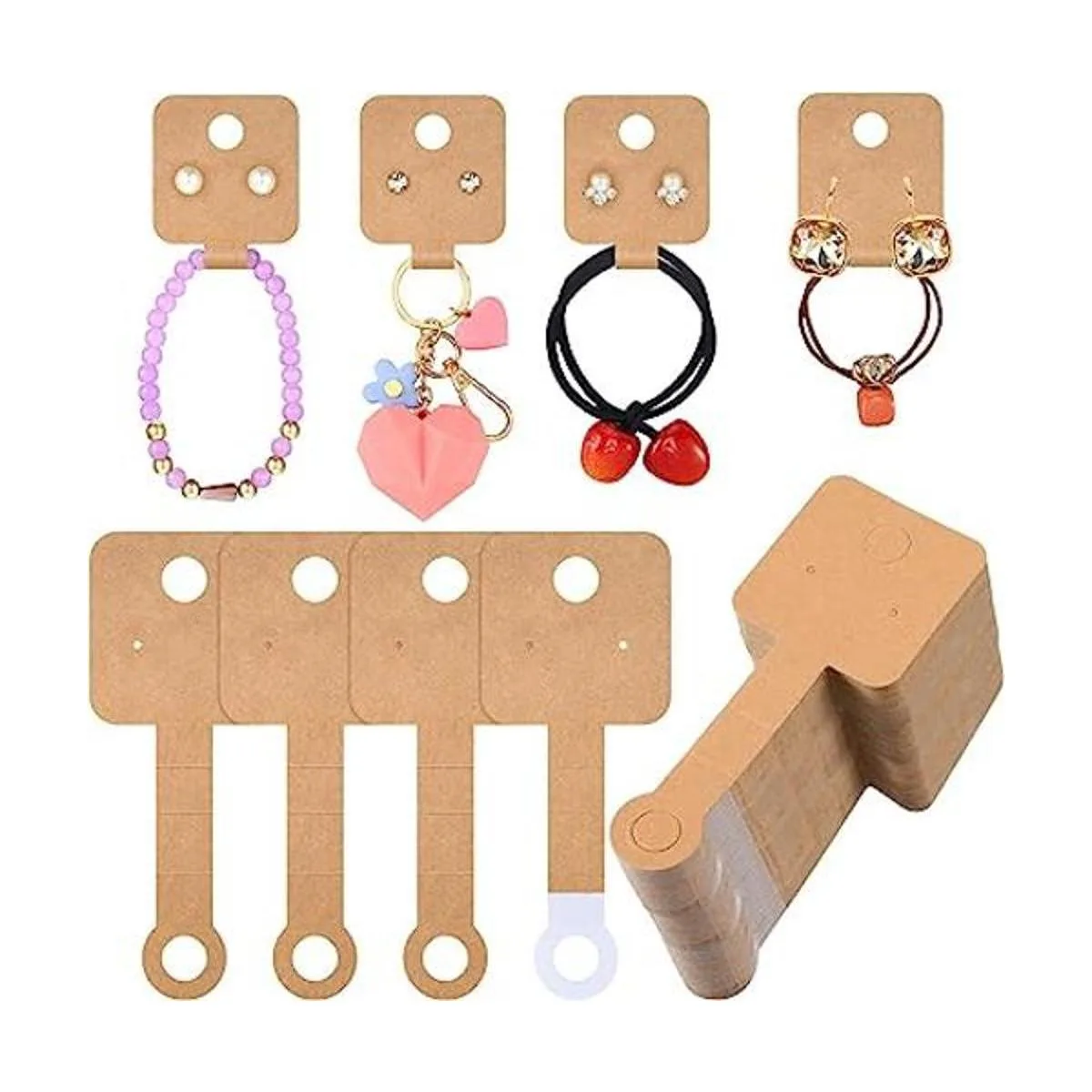 500 tarjetas de exhibición de collares tarjetas_1