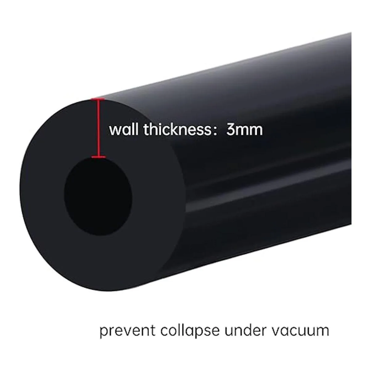 EVIL ENERGY Tubo de vacío de silicona de 0.197 in 316_3