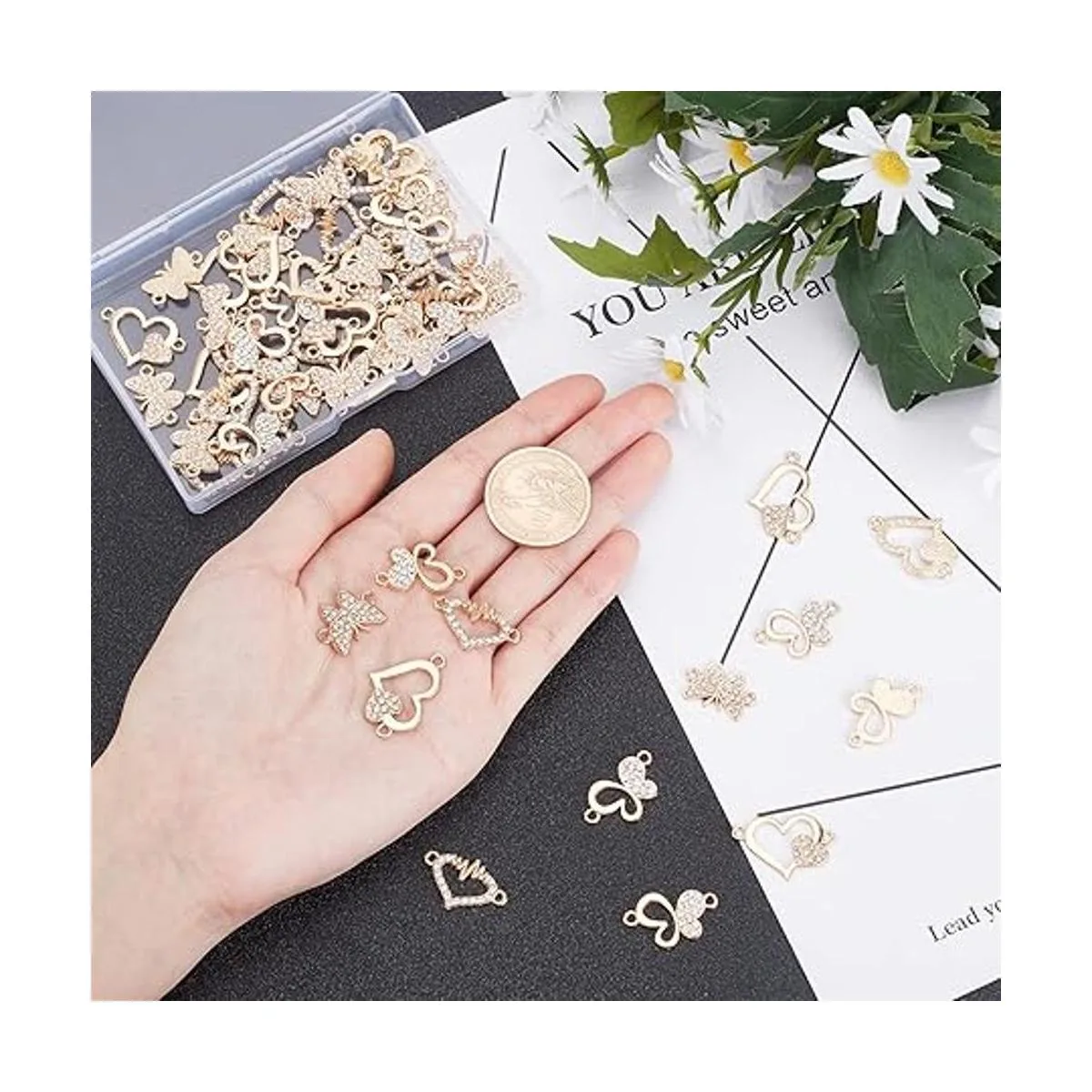 SUPERFINDINGS 64 conectores de aleación con forma de_3