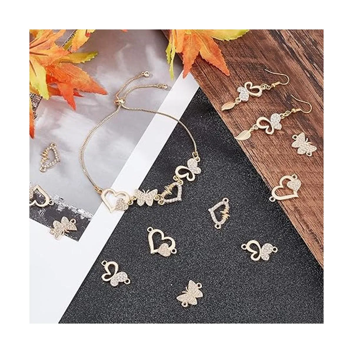 SUPERFINDINGS 64 conectores de aleación con forma de_5