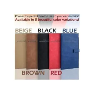 Soporte para tarjetas de registro y seguro de automóvil_3