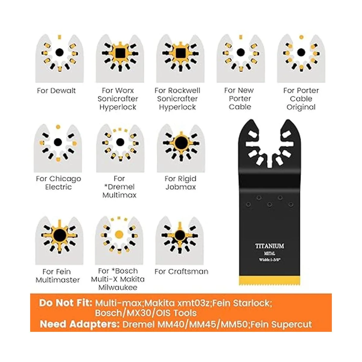 10 cuchillas oscilantes de titanio multiherramienta hojas_5