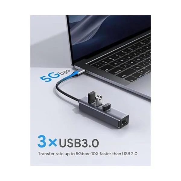 Adaptador USB C a Ethernet Vilcome RJ45 a USB C_4