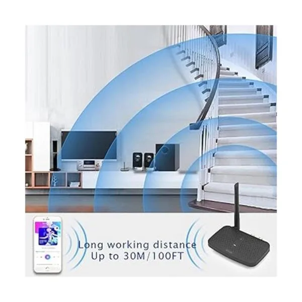 Beisgn BERCA Pro Adaptador Bluetooth de largo alcance_4