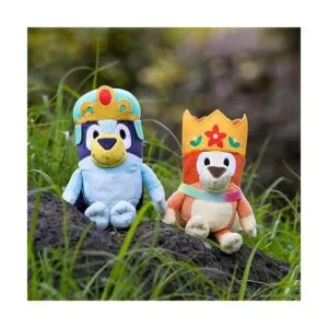 Bluey Friends Paquete de peluche Royal Bluey Bingo_4