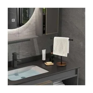 BCOZLUX Soporte para toallas soporte de toalla de mano_5