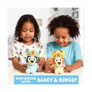 Bluey Friends Paquete de peluche Royal Bluey Bingo_3