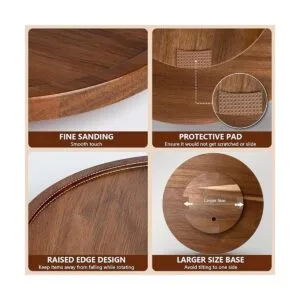 ANBOXIT Lazy Susan Organizador para mesa mesa giratoria_6