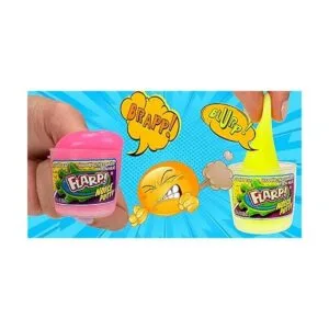 JARU Mini Flarp Noise Putty Fidget Toy 3 tubos con 12_2