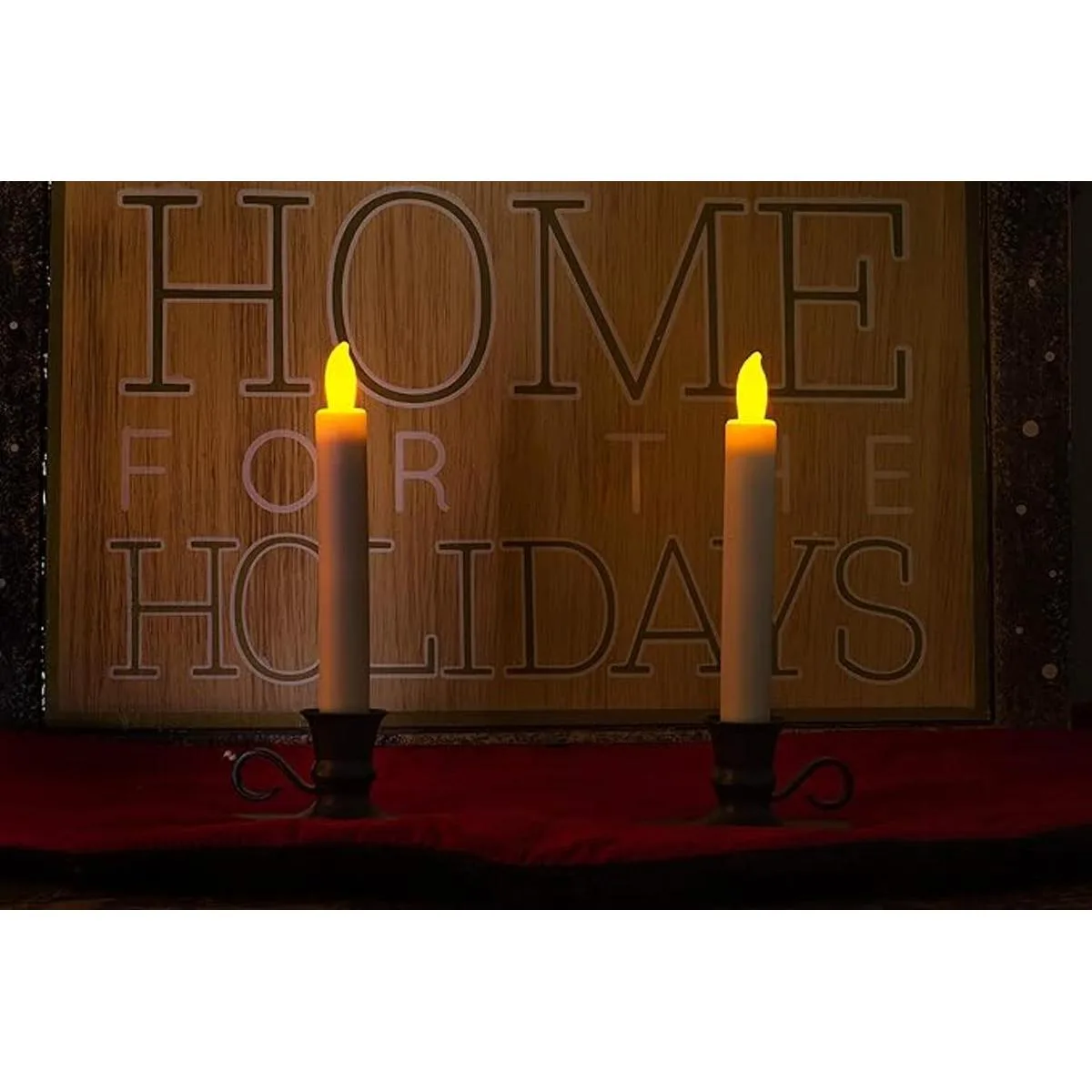 Mark Feldstein Associates Vela cónica LED sin llama con_2