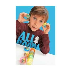 JARU Mini Flarp Noise Putty Fidget Toy 3 tubos con 12_5