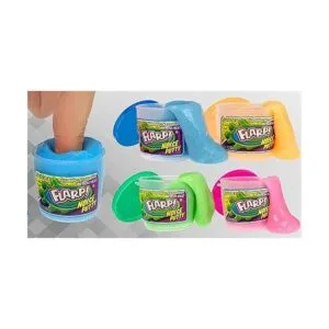 JARU Mini Flarp Noise Putty Fidget Toy 3 tubos con 12_4