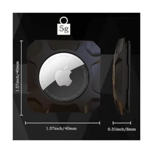 Funda resistente para AirTag con soporte adhesivo para_4