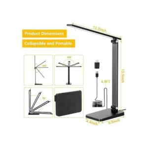 Lámpara de escritorio lámpara de escritorio con puerto de_4