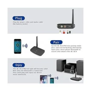 Beisgn BERCA Pro Adaptador Bluetooth de largo alcance_3