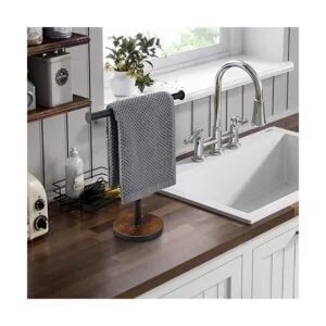 BCOZLUX Soporte para toallas soporte de toalla de mano_3