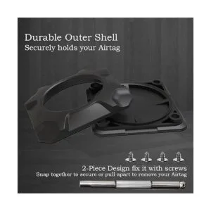 Funda resistente para AirTag con soporte adhesivo para_5