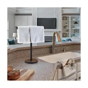 BCOZLUX Soporte para toallas soporte de toalla de mano_4