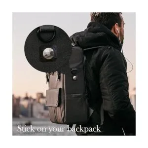 Funda resistente para AirTag con soporte adhesivo para_3